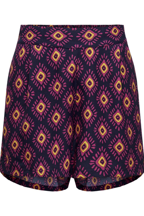 Only blauwe dames korte broek