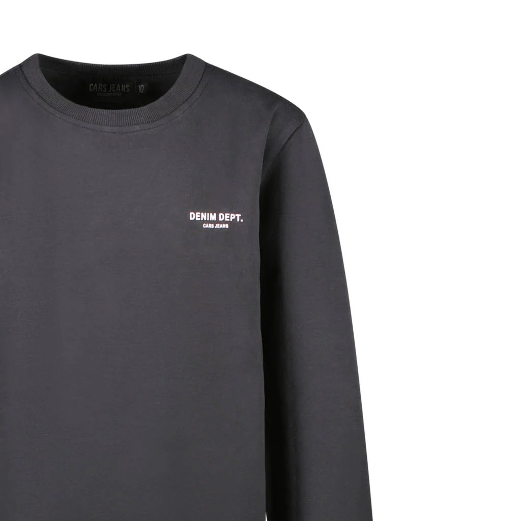 Cars sweater YANCKS met backprint zwart