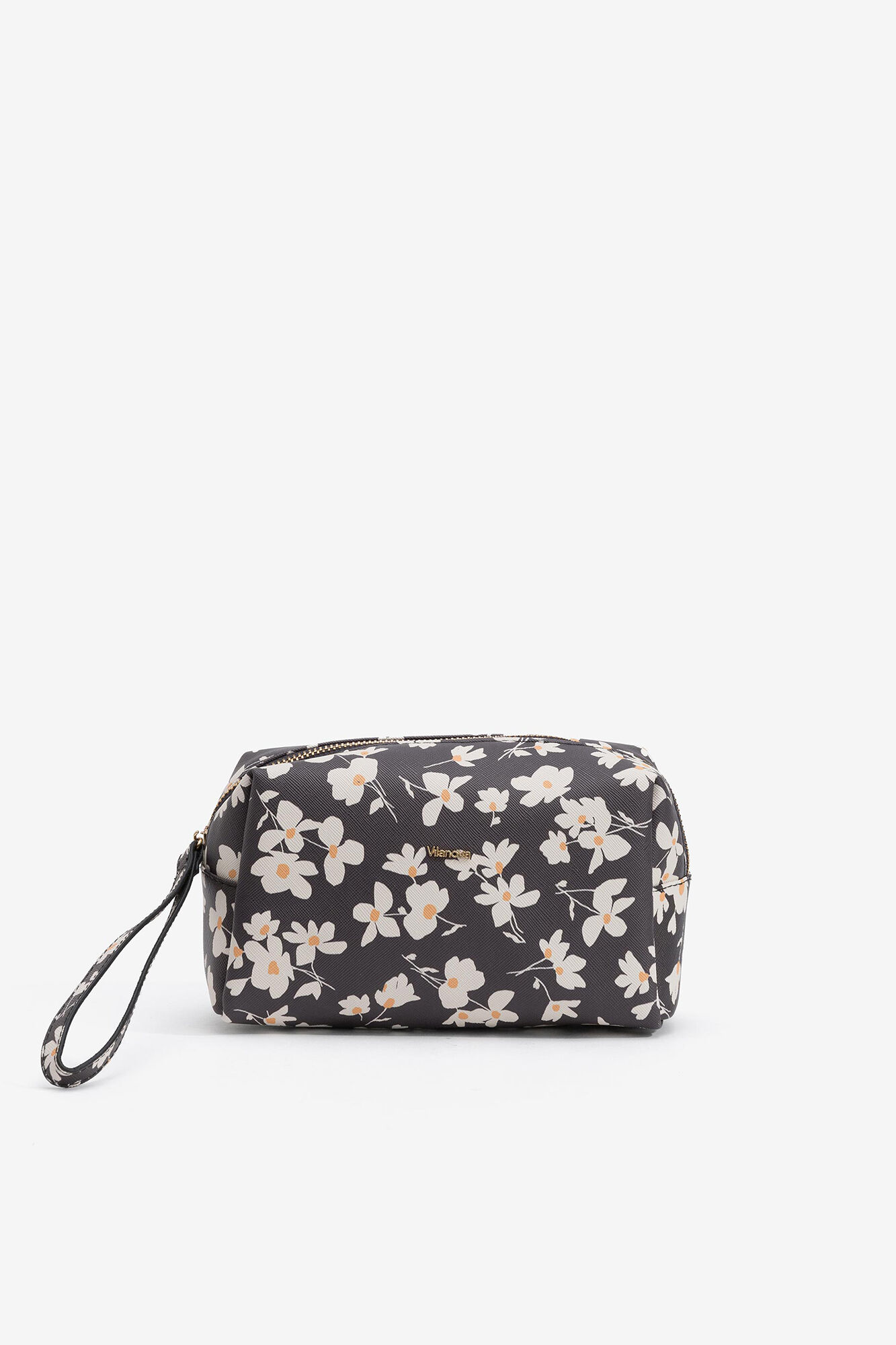 Nécessaire com estampa floral