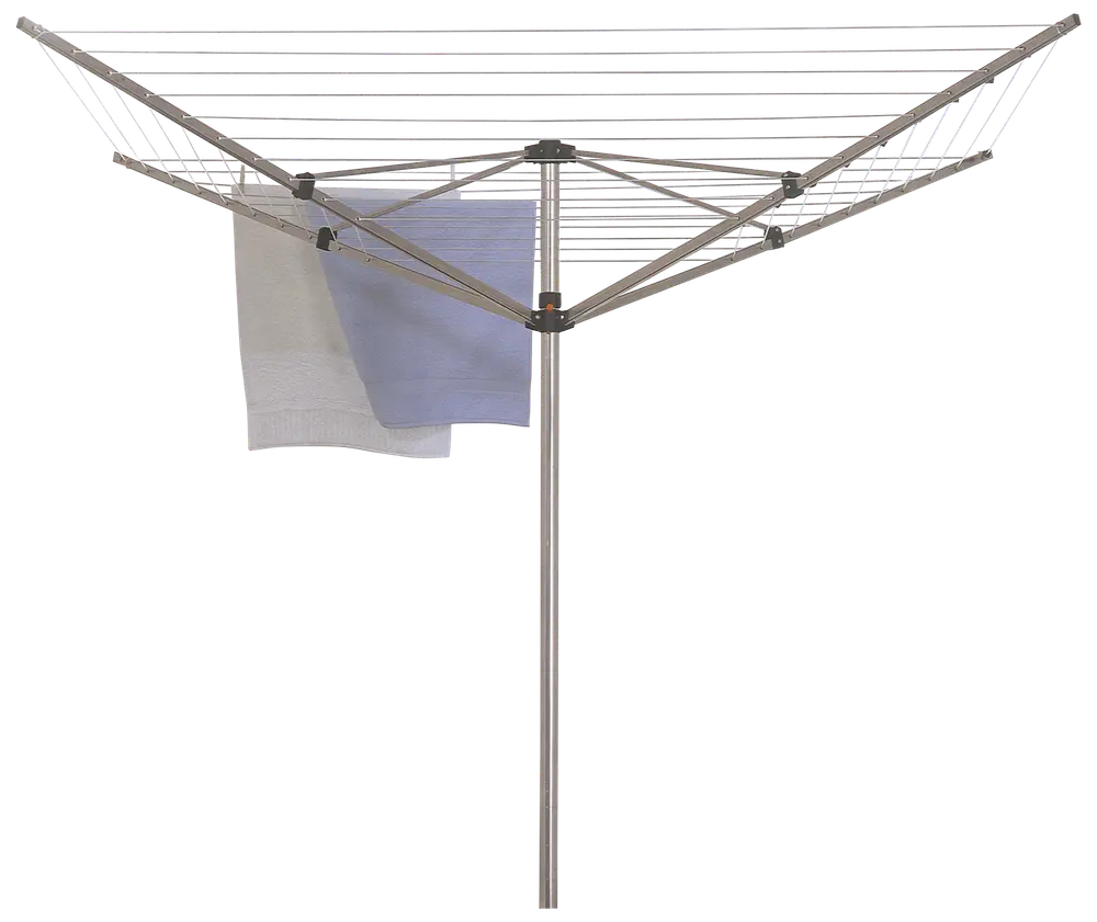 Tørrestativ 4-armet aluminium