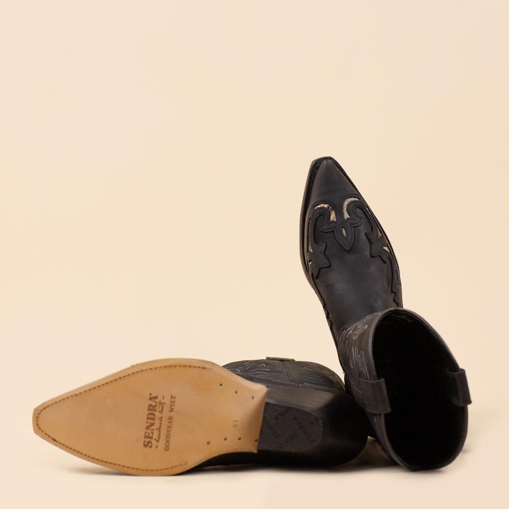 Sendra cowboyboots 13008 Sprinter Negro