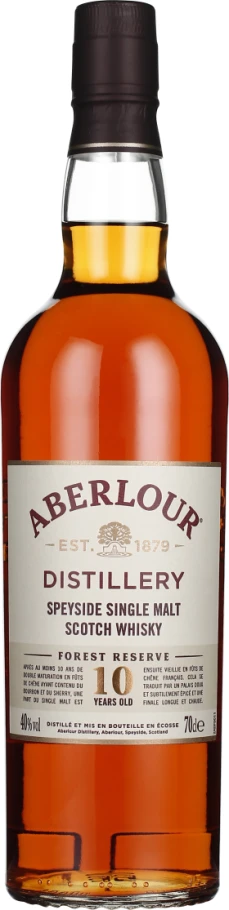 ABERLOUR 10 YEARS FOREST RESERVE SINGLE MALT 70CL