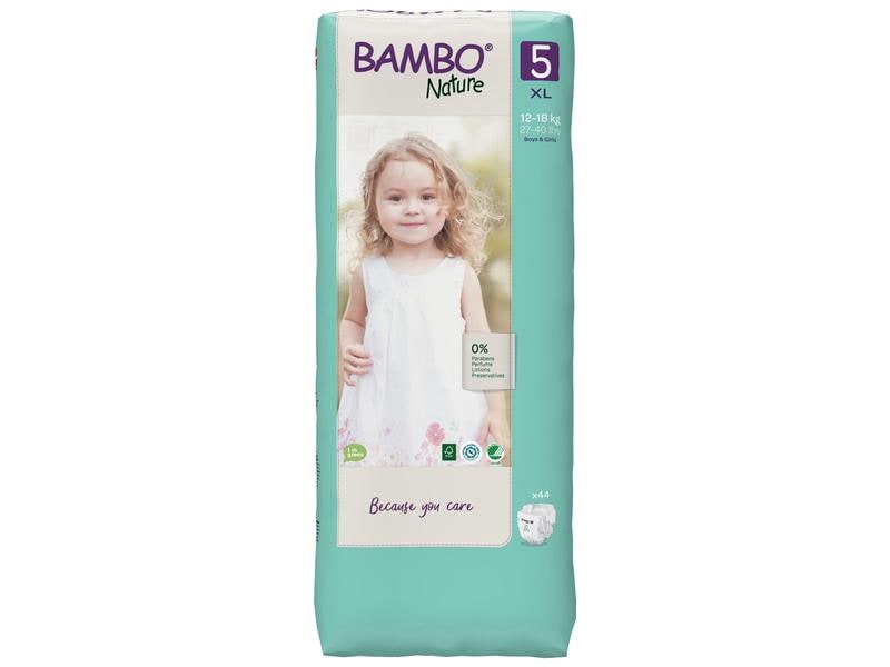 Bambo Nature Windeln Junior Grösse 5, 4x 44 Stk. Windeln Grösse 5, 4x 44 Stück