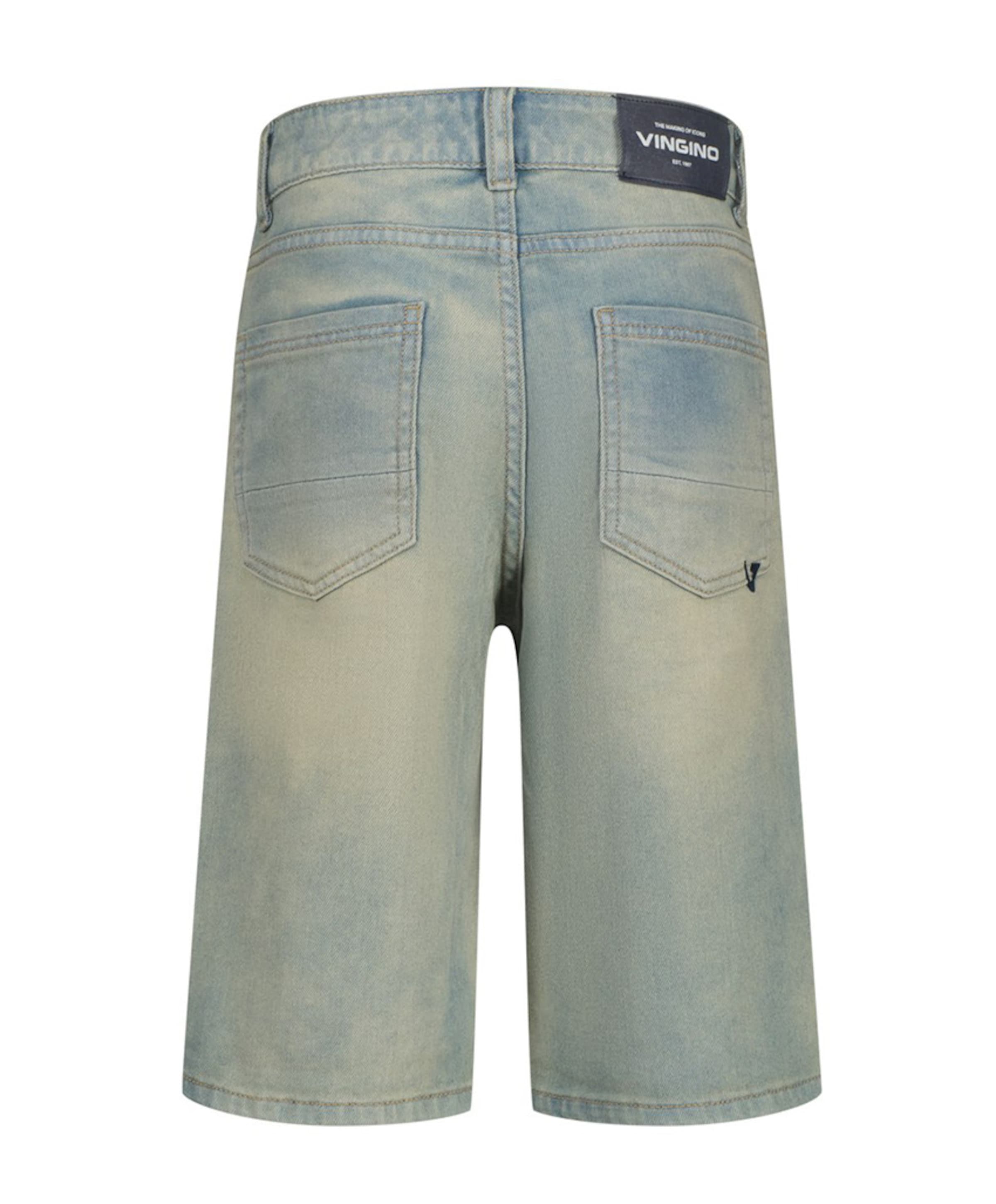 Vingino Carlo jongens korte broek blauw