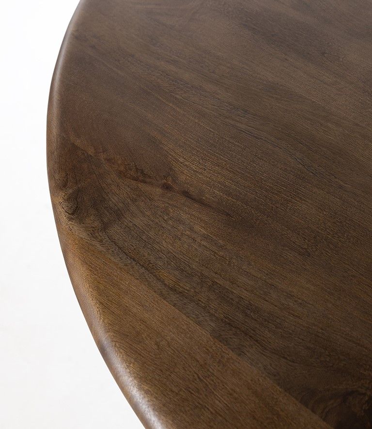 Eettafel Walnut Zodiac ⌀130  x H76 cm