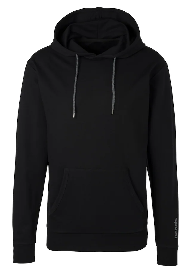 Bench. Loungewear Hoodie , Langarm, Sweatshirt mit Rundhals und Kapuze, Baumwollmischung