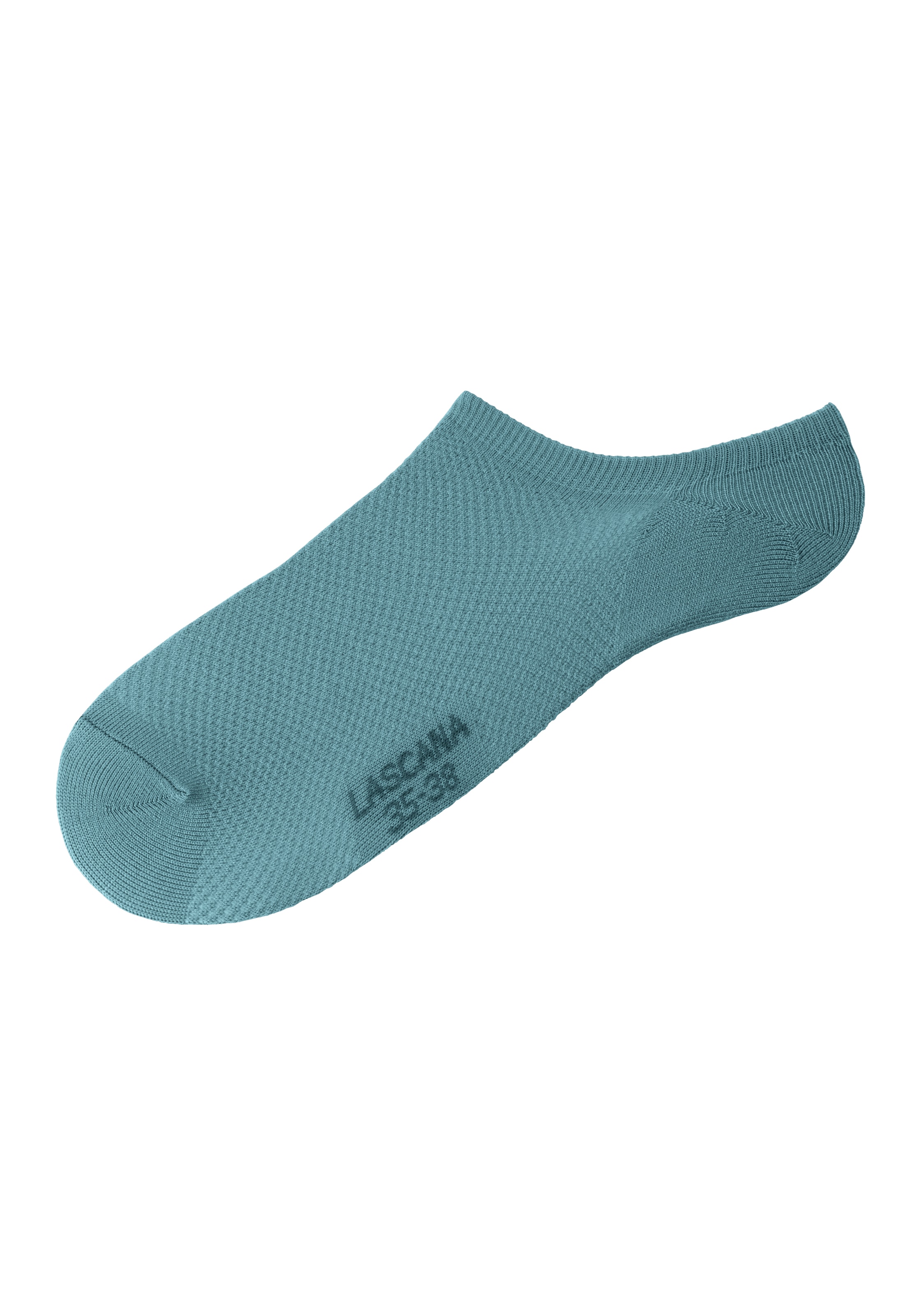 LASCANA ACTIVE Sneakersocken Packung, 7 Stk. tlg. mit Pikeestruktur