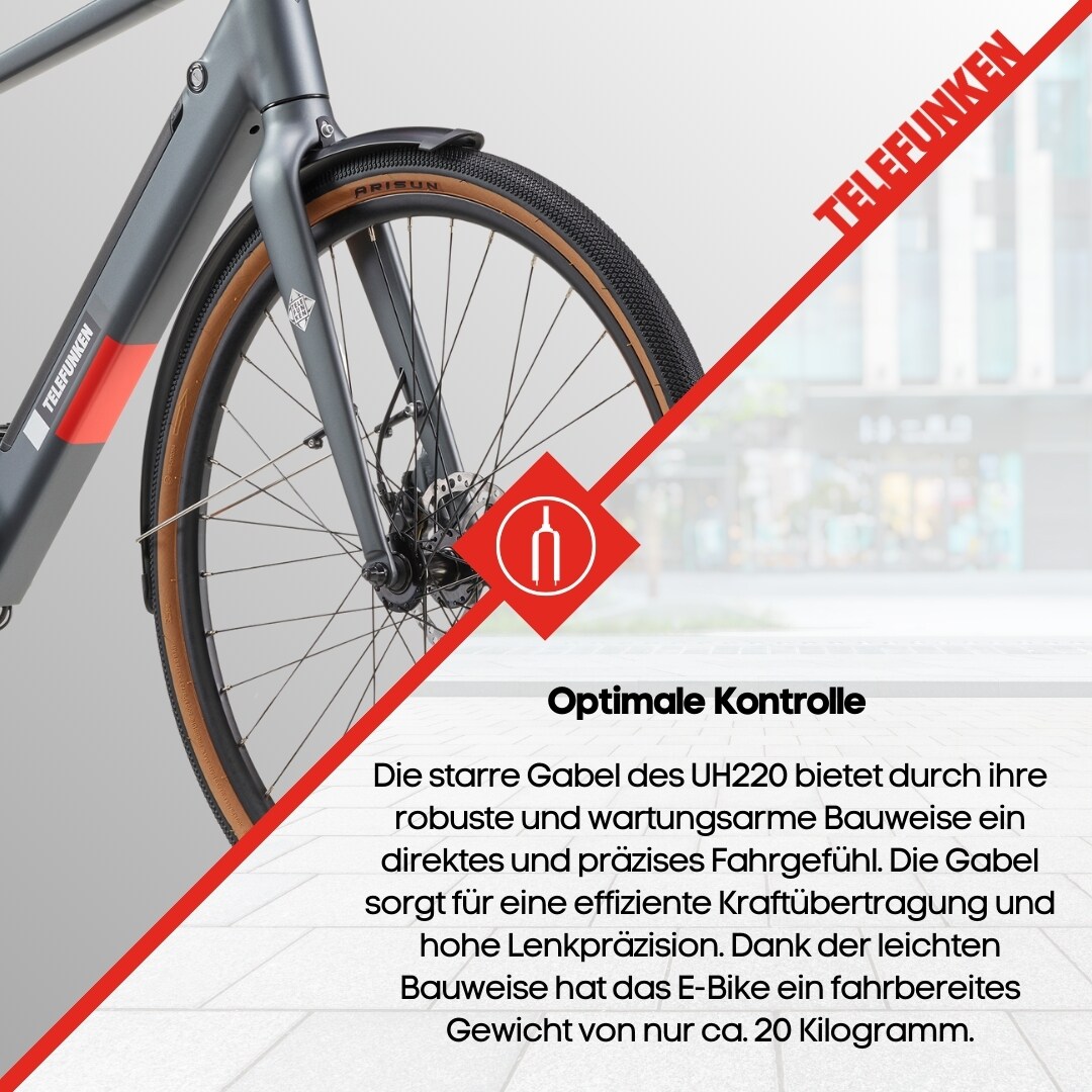 TELEFUNKEN UH220 E-Urban-Bike 28