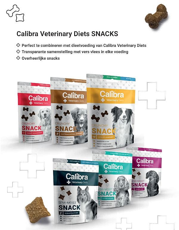 Calibra Veterinary Diets Gastro Intestinal Support Crunchy Snack 120 gram | 13938