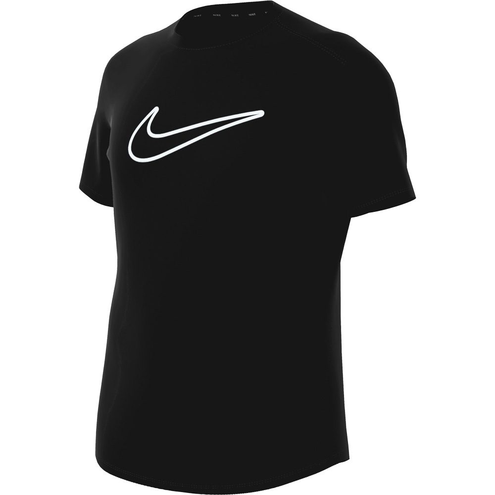 Nike One Fitted Dri-Fit T-Shirt Mädchen schwarz