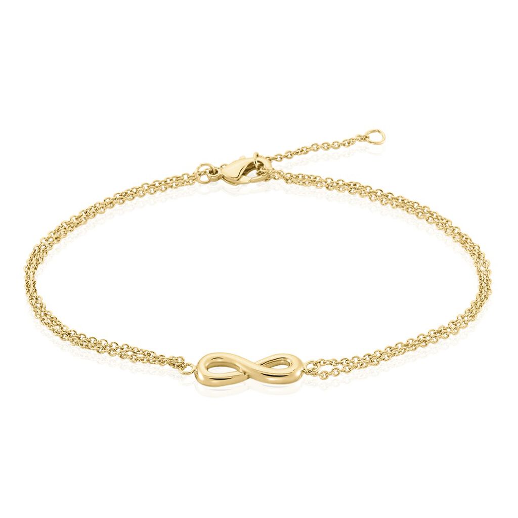 Bracelet Plaqué Or Jaune Gheb