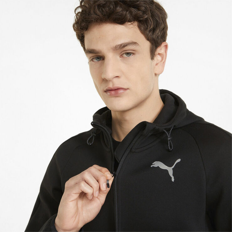 Puma Evostripe Full-Zip hættetrøje Sort