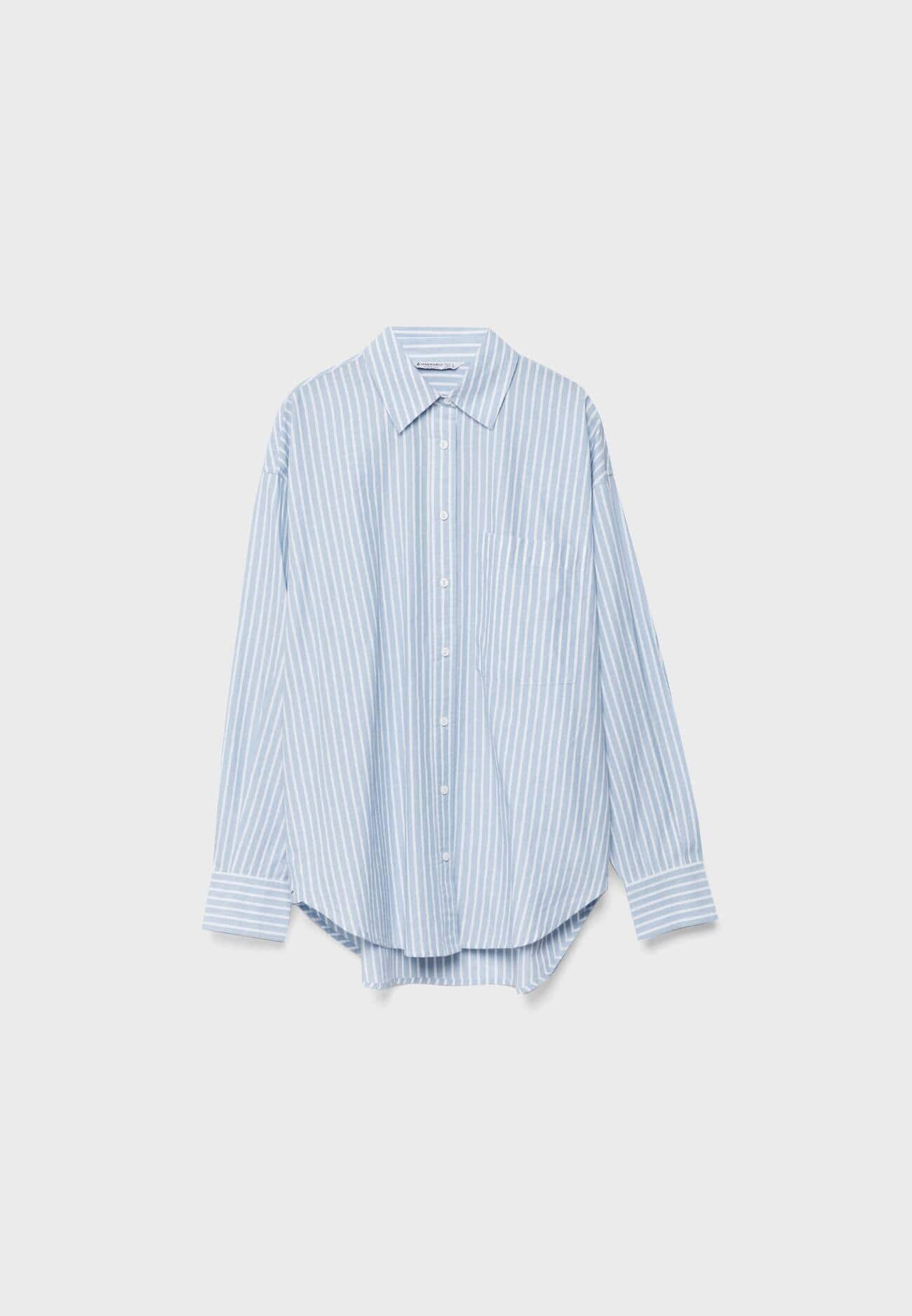 Camisa de popeline para uso diário