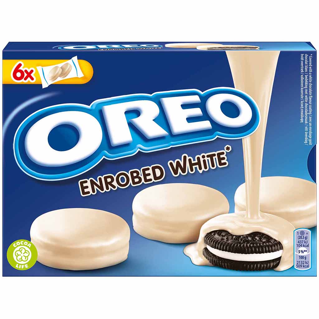 Oreo Snowy Enrobed White 246g MHD:31.12.24