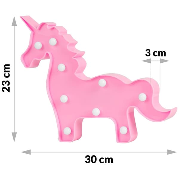 Nattlampe Unicorn Nukido 740922