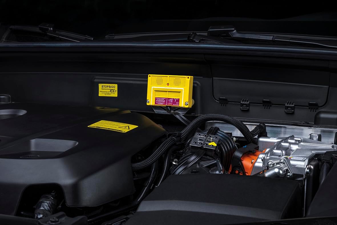 STOP&GO Marderabwehr 8 Plus-Minus Clip Hochspannungsgerät mit Ultraschall