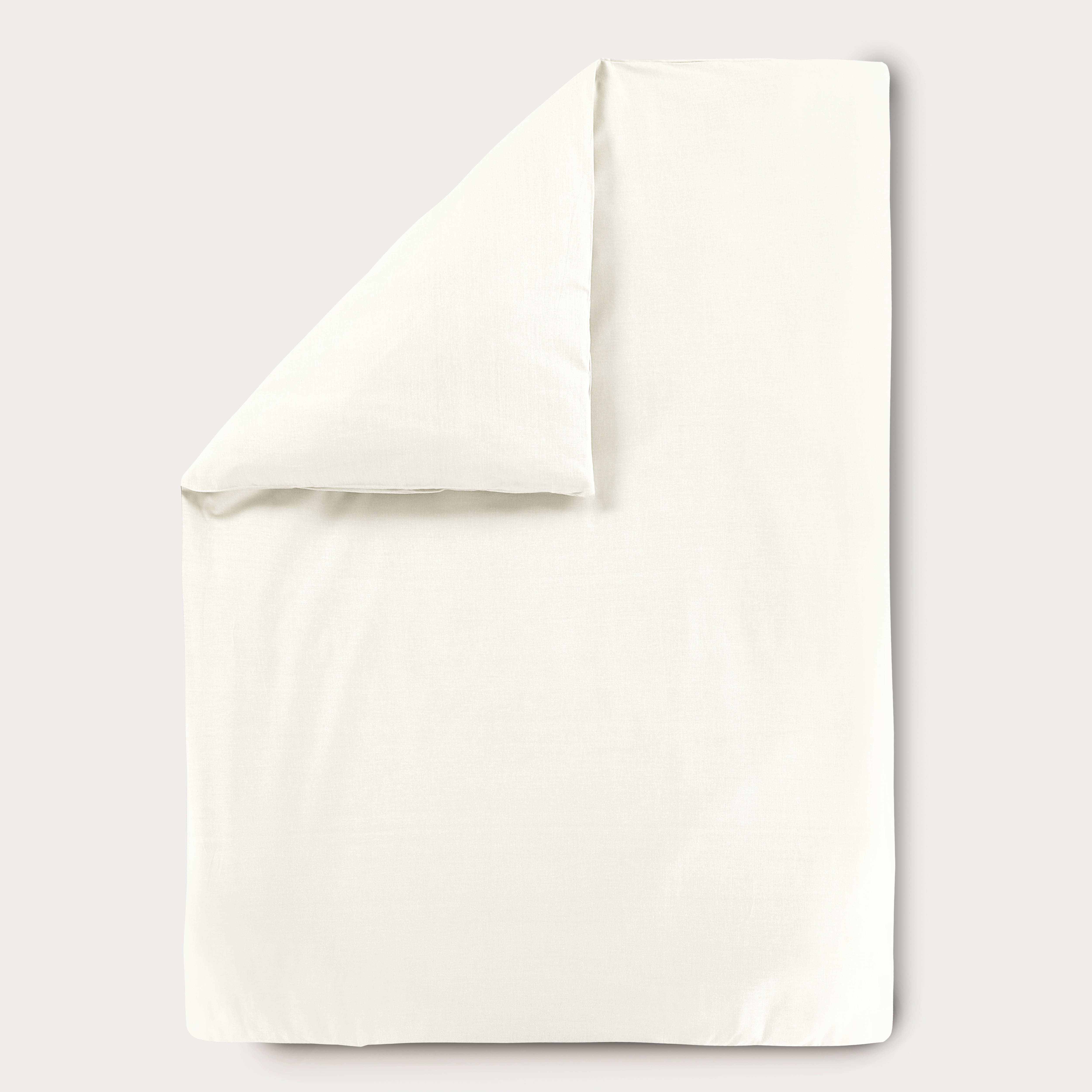 NOUS Kids katoenen dekbedovertrek ledikant offwhite (100x135 cm)