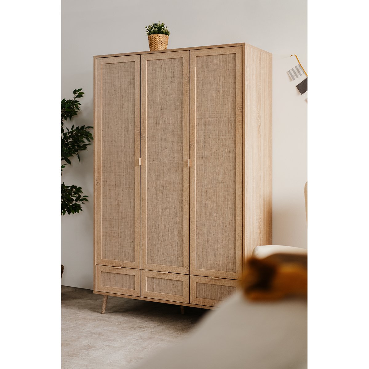 Calicosy - Kledingkast BALI - B120 cm