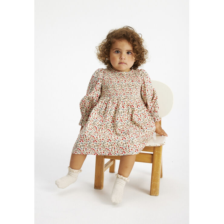 The New TNSLyanra L_S Dress Angora nature aop