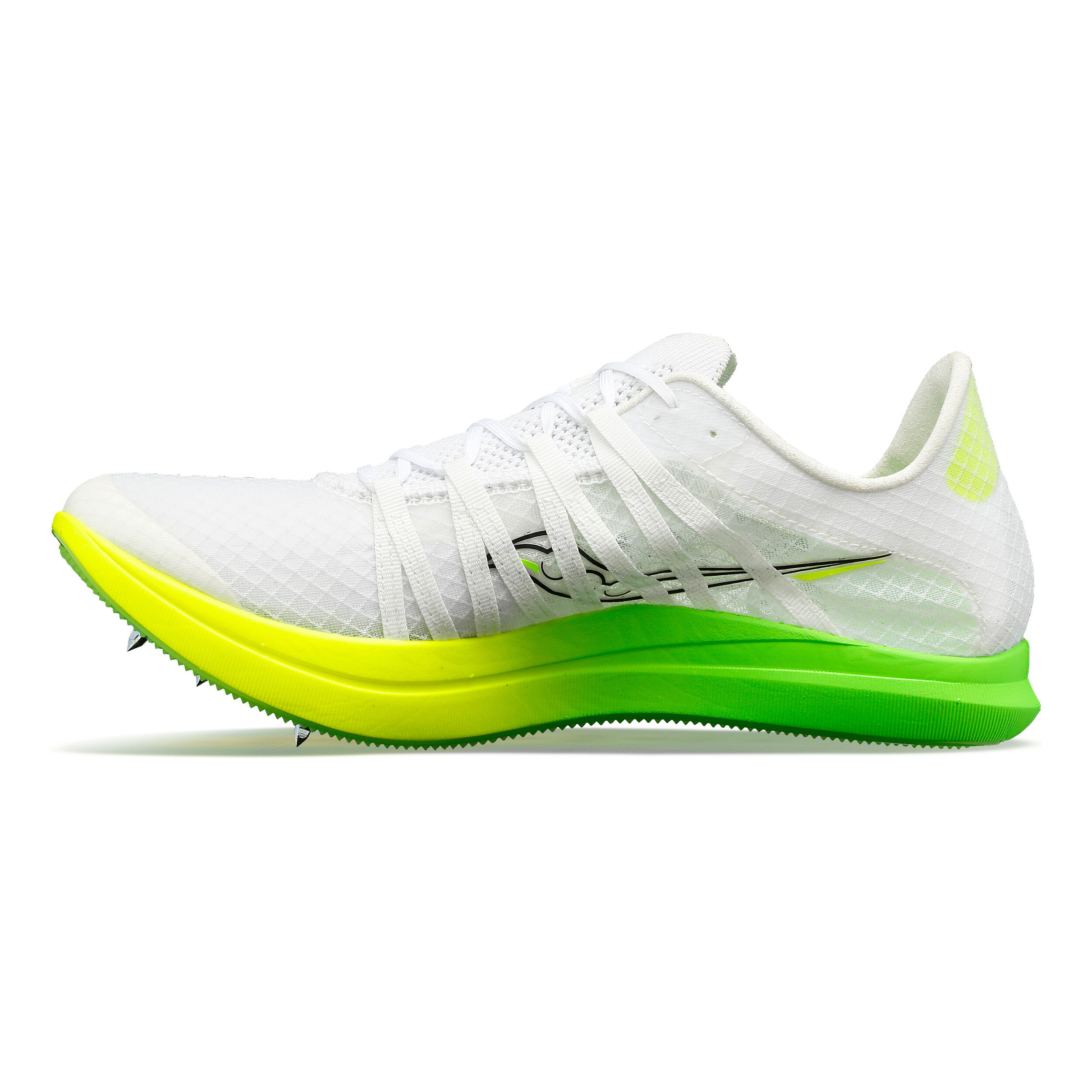 Saucony Terminal VT Spikes Femmes - Blanc , Vert Fluo
