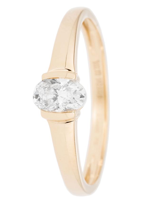 Brillant-Ring, 0,50 ct., LG-Diamond, Gold 585