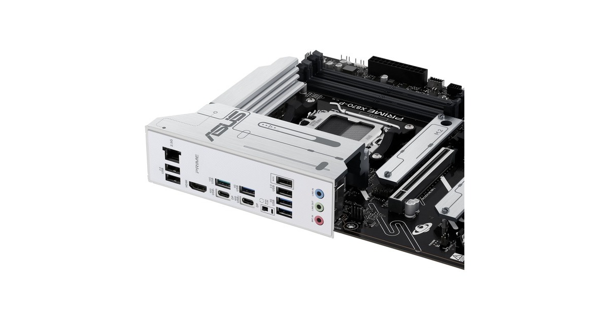ASUSPRIME X870-P socket AM5 moederbord  (2,5Gb-LAN, Sound, ATX)