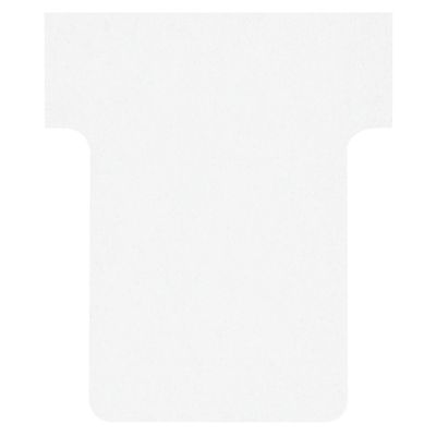 Nobo - 100 Fiches en T - Taille 1,5 - blanc