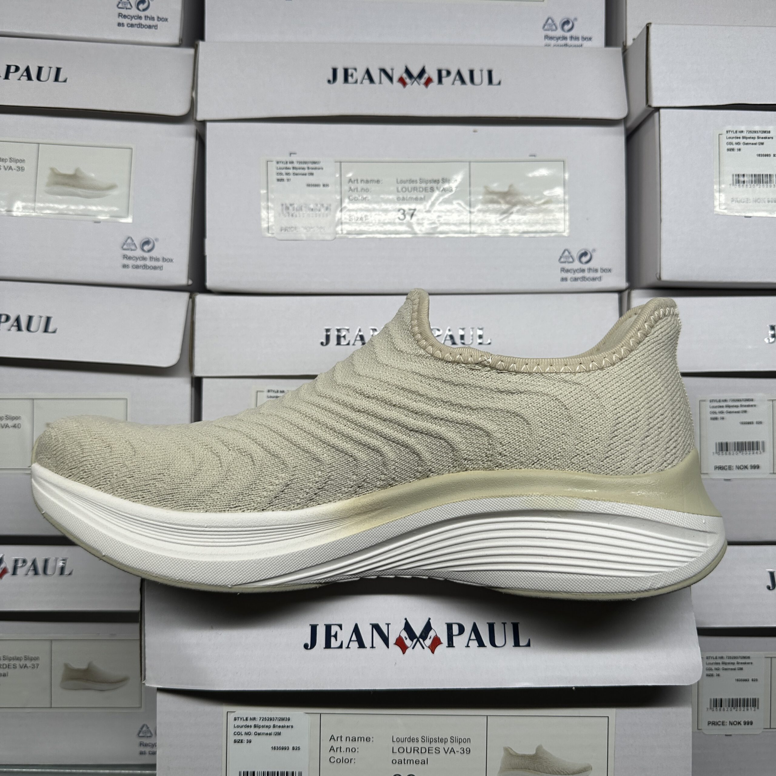 Jean Paul - Lourdes Slipstep Slipon Oatmeal