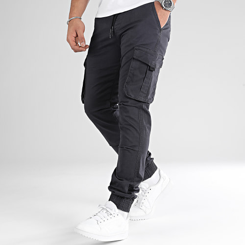 Pantalon Cargo Regular Fit 0220 Gris Anthracite
