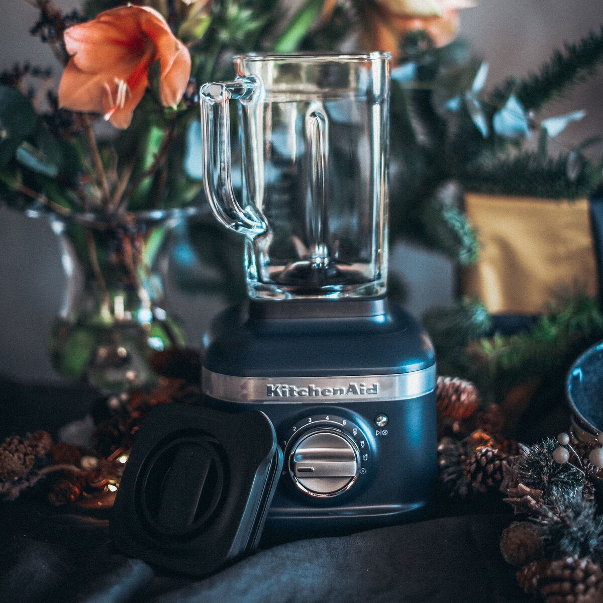 Artisan K400 Blender, mørk blå