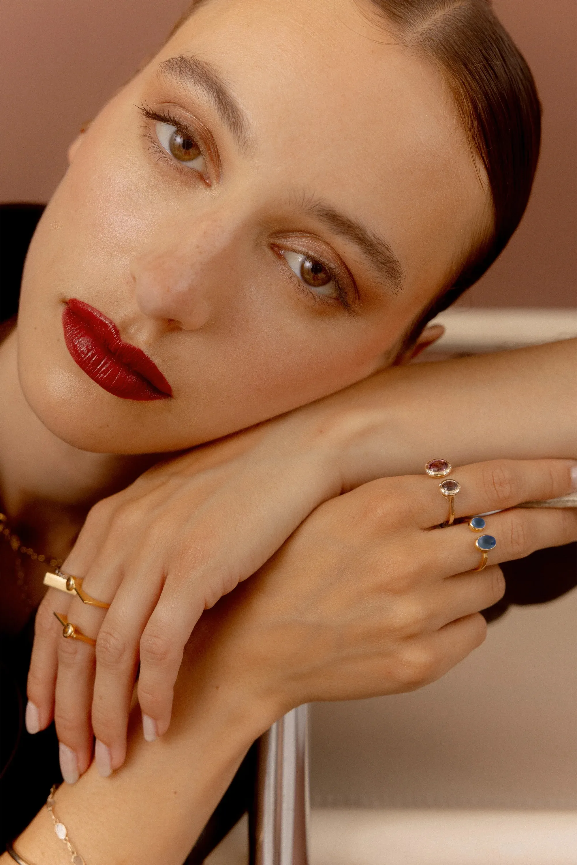 Bague Duo Minuit Gamme Blanche