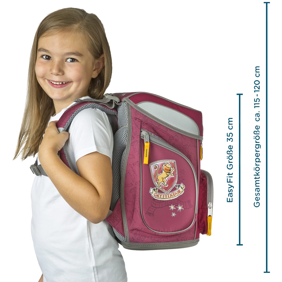 Scooli EasyFit Schulranzen-Set Harry Potter, 5-teilig