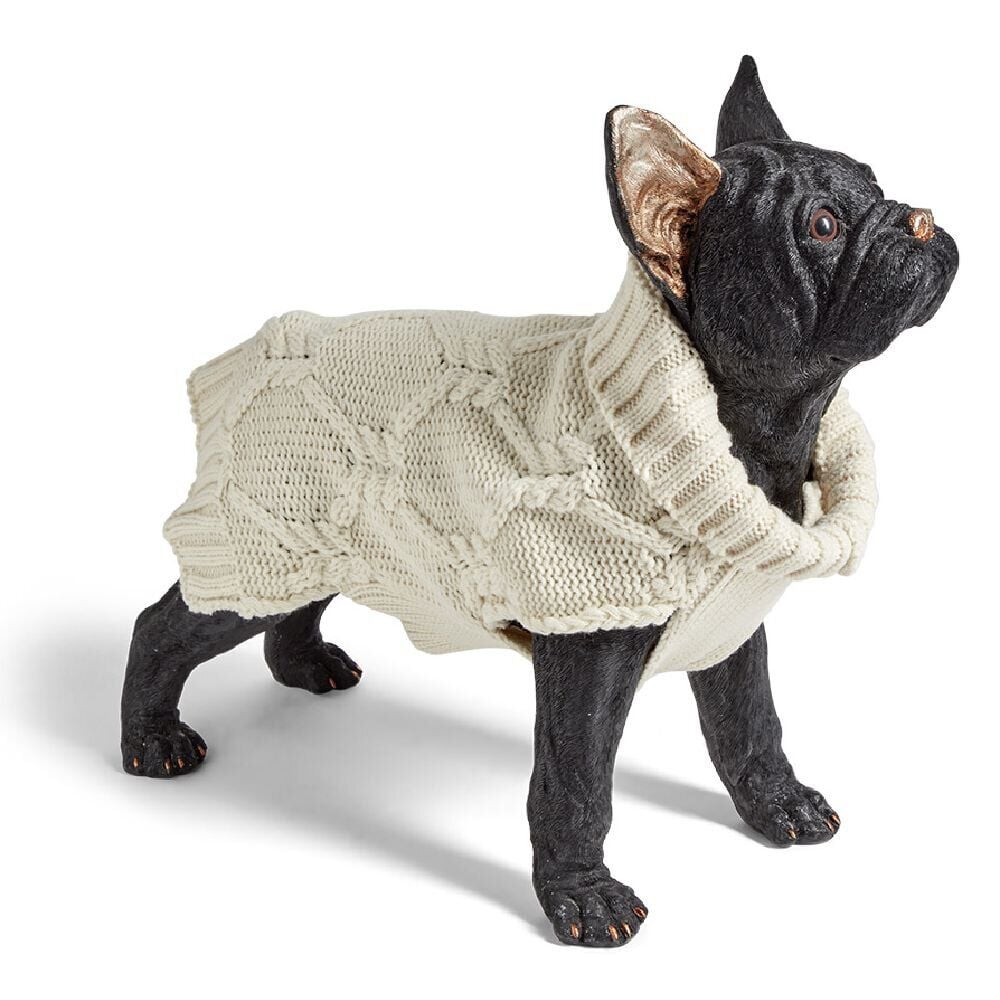 Pull pour chien maille uni - Taille L