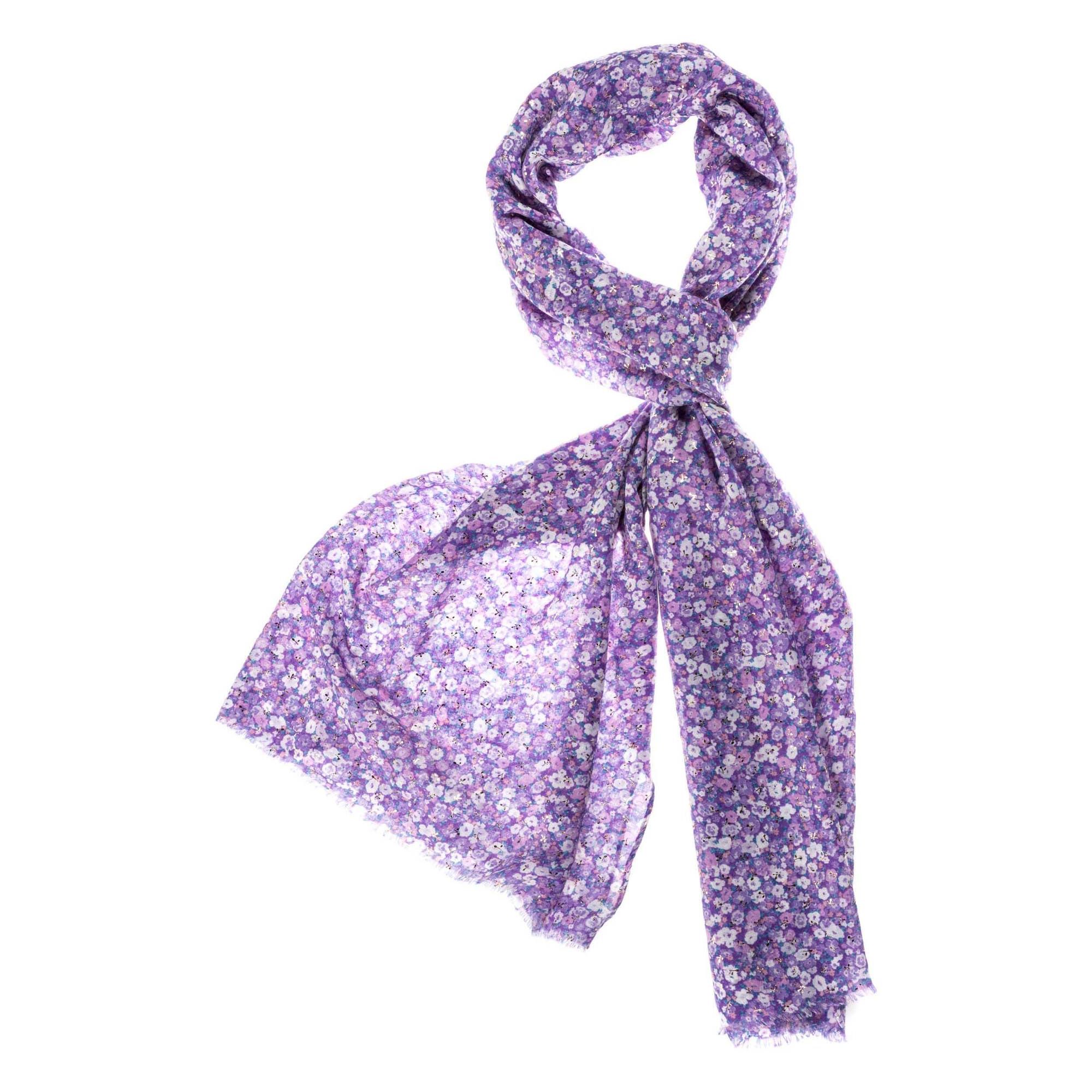 Foulard violet