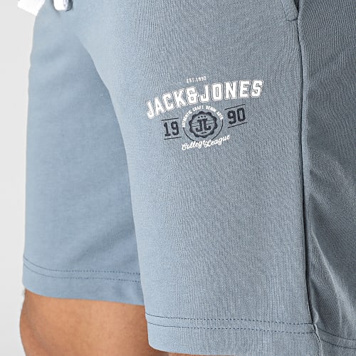 Lot De 2 Shorts Jogging Andy Noir Bleu