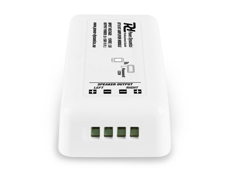 Power Dynamics Verstärker Pro BT10 Kompakter Bluetooth Verstärker