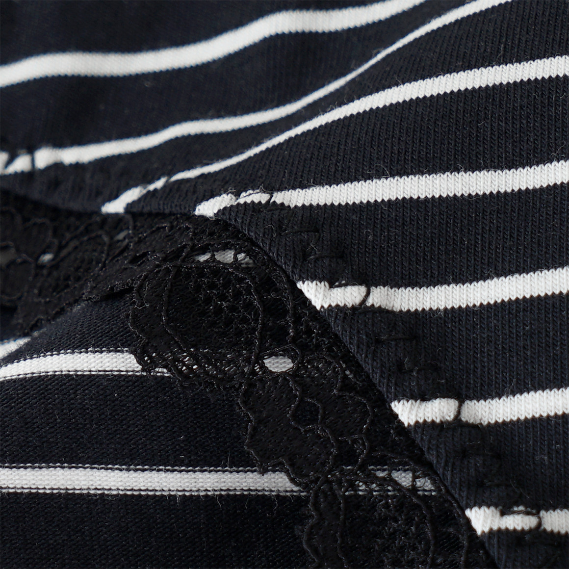 Gina Benotti 5 Damen Slips in verschiedenen Dessins schwarz / weiss
