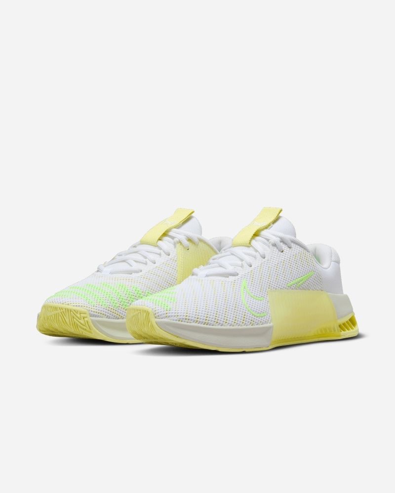 Chaussures de training Nike Metcon 9 Blanc & Vert pour femme
