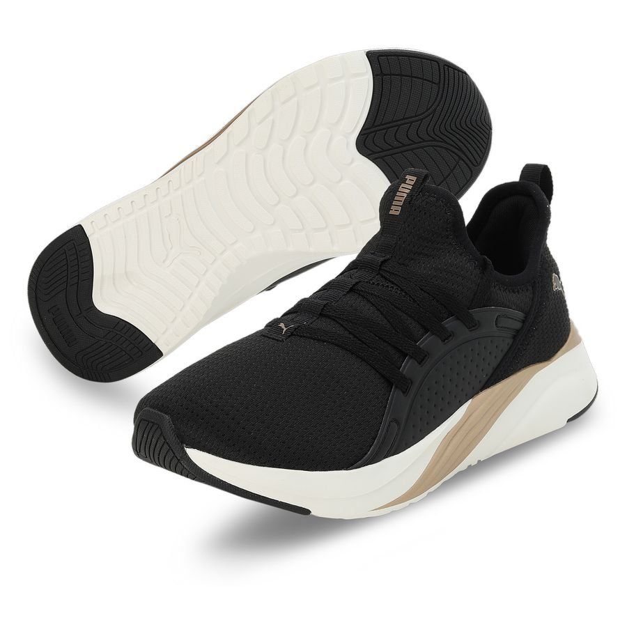 PUMA Chaussures de Running Softride Sophia 2 - Noir/Doré/Warm White Femme