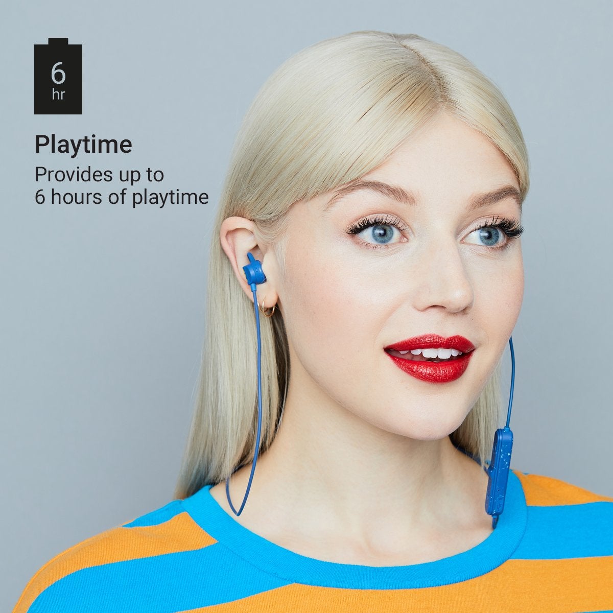 JAM Live Loose Blue Bluetooth-oordopjes