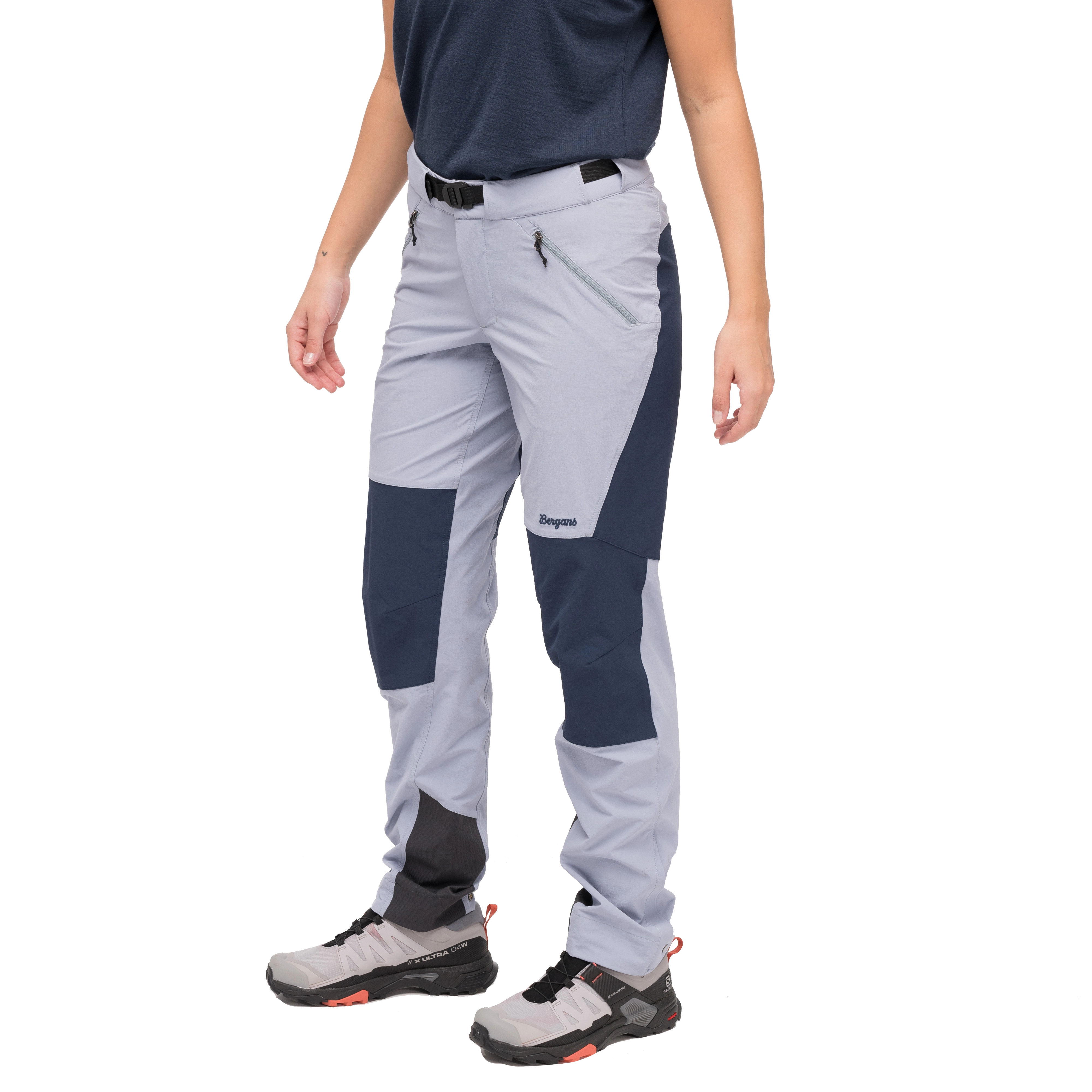 Vaagaa Softshell Pants Women Husky Blue / Navy Blue
