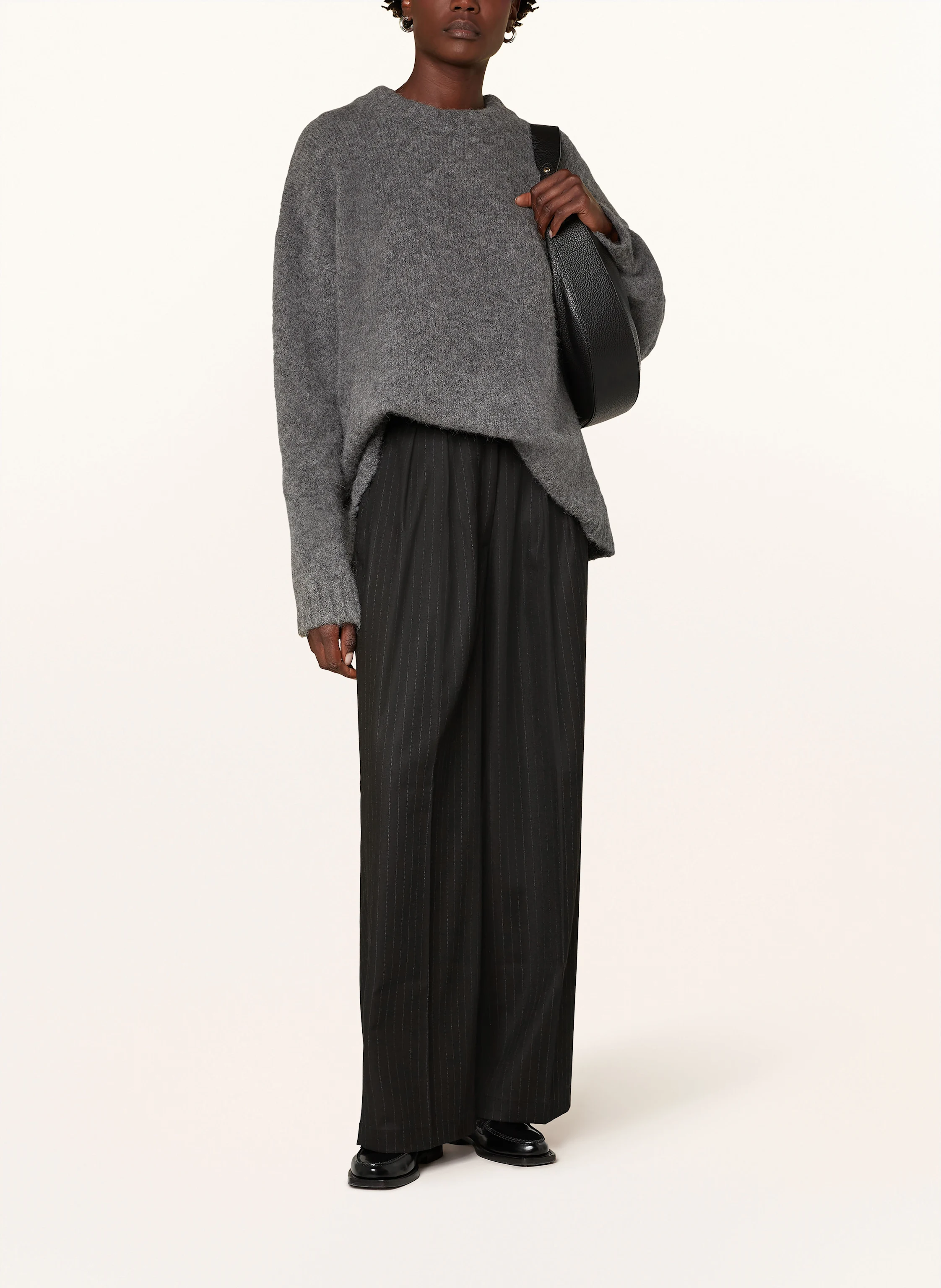 black palms Oversized-Pullover KELLY aus Alpaka