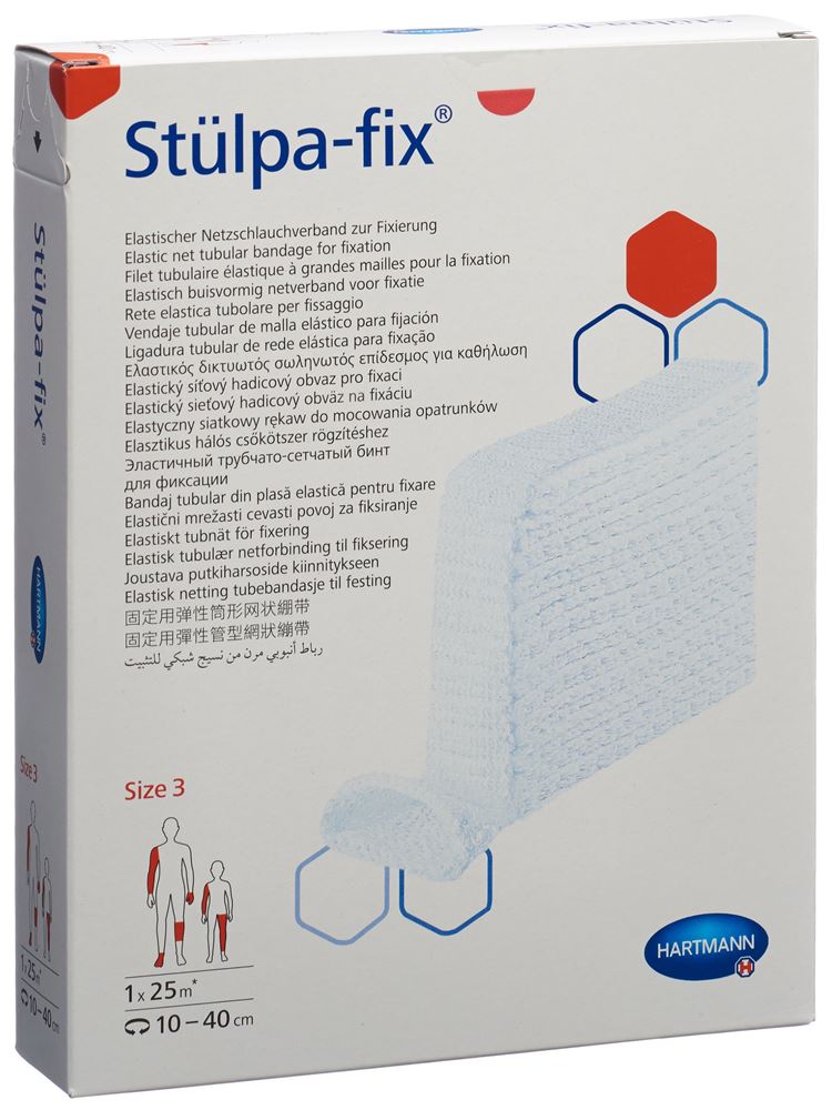 STUELPA Netzverband<br>1 Stück, Rolle, Gr3 25m, Hand
