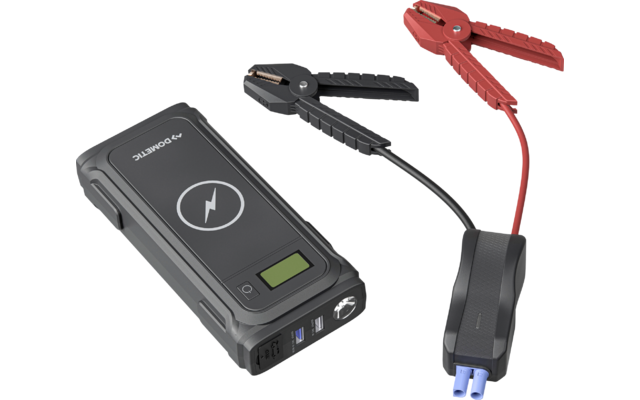Dometic Powerbank Starthilfe PJS1000 mit kabellosem Ladepad / USB / Spitzenleistung 1000 A