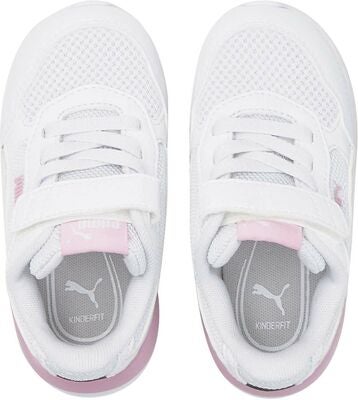 Puma X-Ray Speed Lite AC Inf Sneaker, Puma White/Nimbus Cloud/Festival Fuchsia/Prism Pink