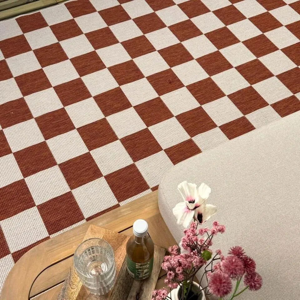 Interieur05 buitenkleed roest Level - 290 x 200 cm