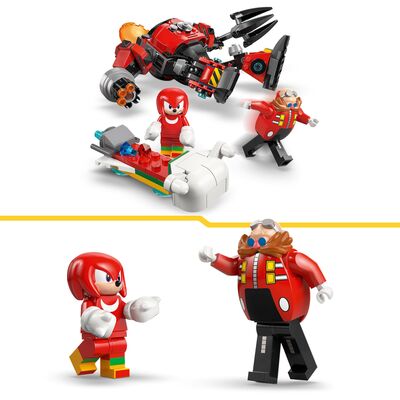 LEGO Sonic 77005 Knuckles mot Dr. Eggmans Egg Crusher-robot