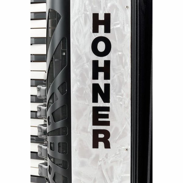 Hohner Bravo III 72 White silent key