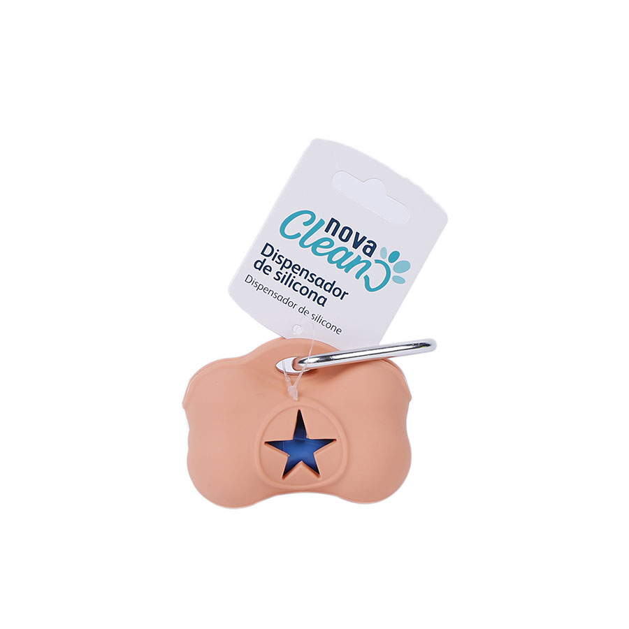 Porta-sacos de silicone Nova Clean para cães