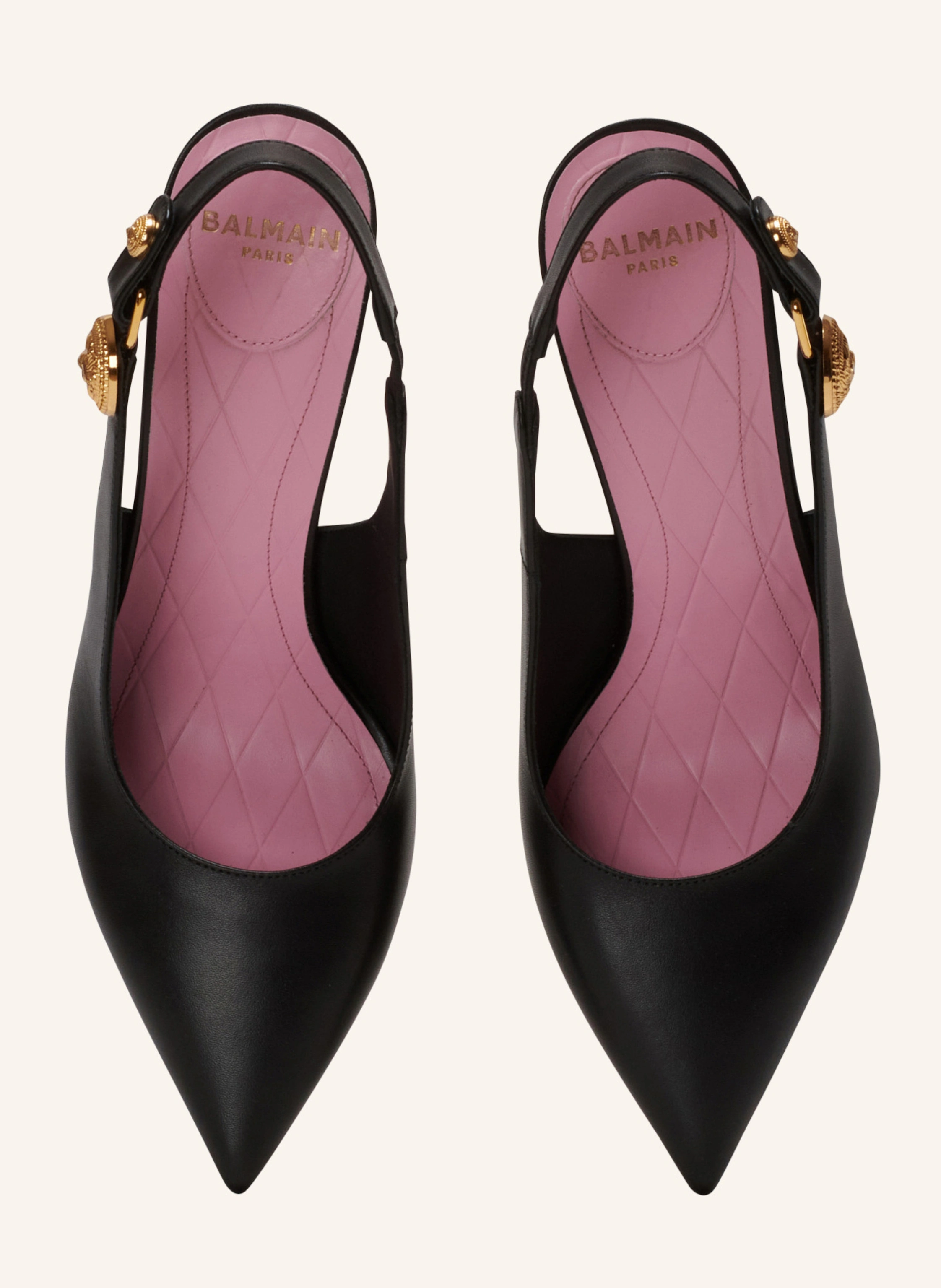 BALMAIN Slingbacks Eva aus Kalbsleder